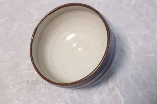 Other Images1: Kutani ware tea bowl Budo taki chawan Matcha Green Tea Japanese