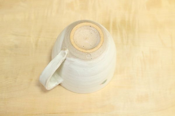 Photo5: Shigaraki ware Japanese pottery tea mug coffee cup kobiki line hai 300ml