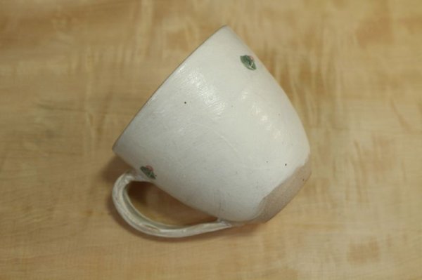 Photo4: Shigaraki ware Japanese pottery tea mug coffee cup kobiki line hai 300ml