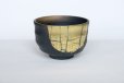 Photo2: Kutani matcha chawan Japanese tea ceremony bowl ippuku gold kinpakusai (2)