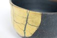 Photo6: Kutani matcha chawan Japanese tea ceremony bowl ippuku gold kinpakusai