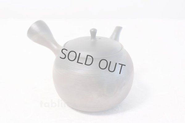 Photo3: Tokoname yaki ware Japanese tea pot Gyokko ceramic tea strainer hogama 480ml