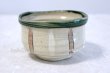 Photo2: Mino yaki ware Japanese tea bowl Fuchi Oribe chawan Matcha Green Tea (2)