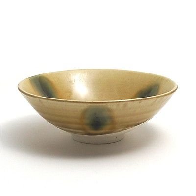 Photo3: Mino yaki ware Japanese tea bowl Kiseto tadasaku hira chawan Matcha Green Tea