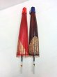 Photo4: Japanese umbrella bull's-eye Bangasa Wagasa bamboo sd asa red (4)