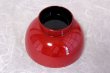 Photo6: Japanese Echizen Urushi lacquer soup bowl wan red zouni w/ lid D13.1cm　 (6)