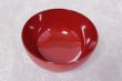 Photo5: Japanese Echizen Urushi lacquer soup bowl wan red zouni w/ lid D13.1cm　 (5)