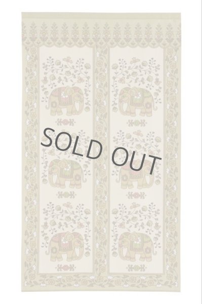 Photo1: Noren Japanese Curtain Doorway NM Ganesha 85 x 150cm (1)