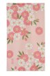 Photo2: Noren Japanese Curtain Doorway NM SD yumemiso flowers 85 x 150cm (2)