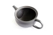 Photo8: Tokoname Japanese tea pot Gyokuryu ceramic tea strainer tsumami-w black 290ml (8)