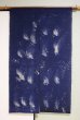 Photo6: Kyoto Noren SB Japanese batik door curtain Shibuki Splash indigo 88cm x 150cm (6)