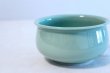 Photo3: Japanese pottery Kensui Bowl for Used tea leaves, Tea ceremony blue glaze Izumi (3)