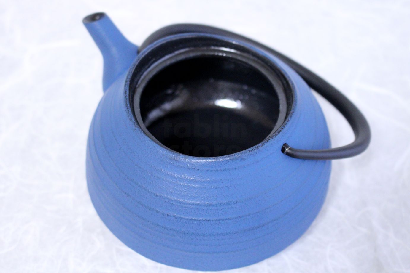 ITCHU-DO HAKEME Japanese Cast Iron Nambu tea pot Japan blue 400ml