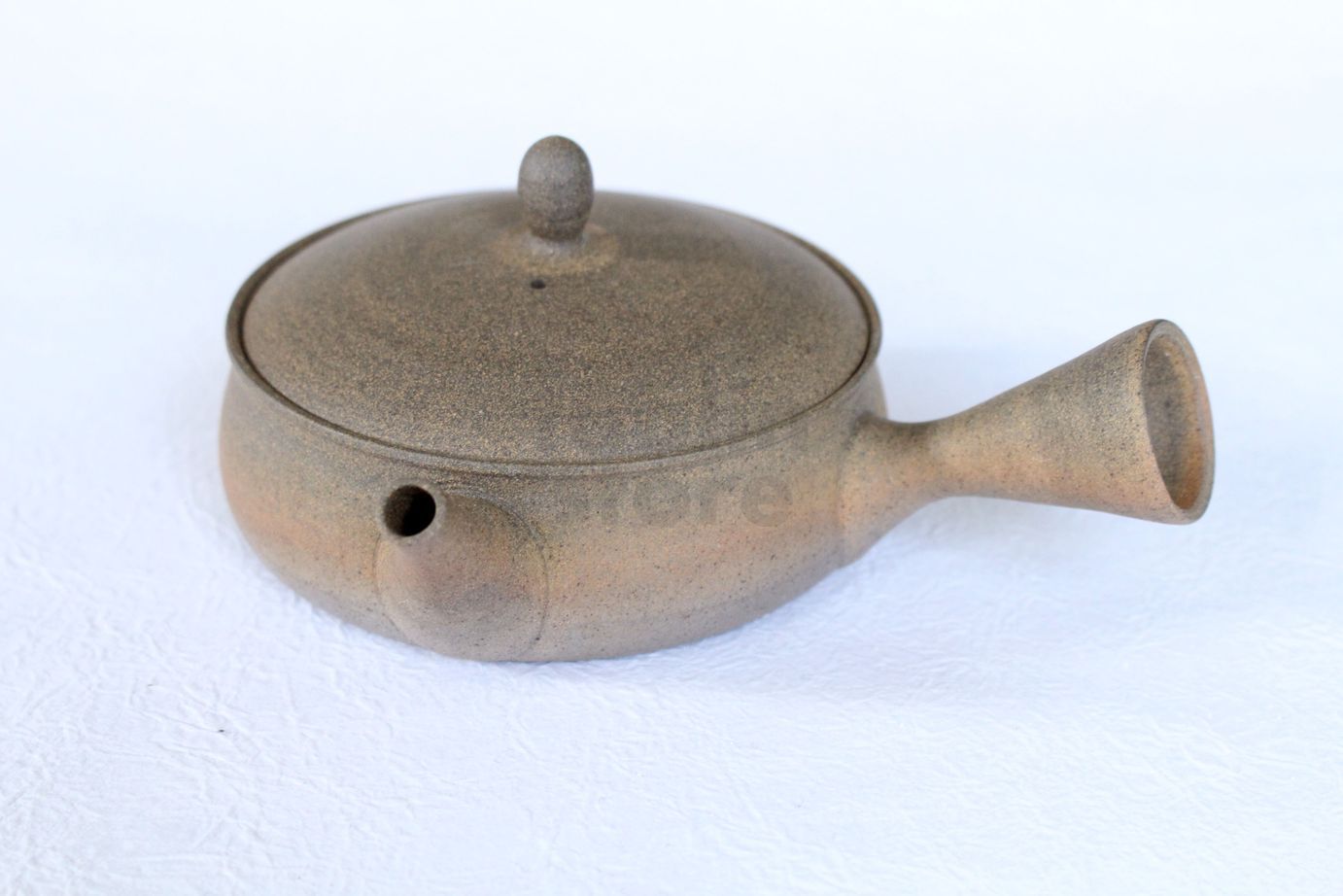 Tokoname YT Japanese tea pot Gyokko pottery tea strainer flat shape ...